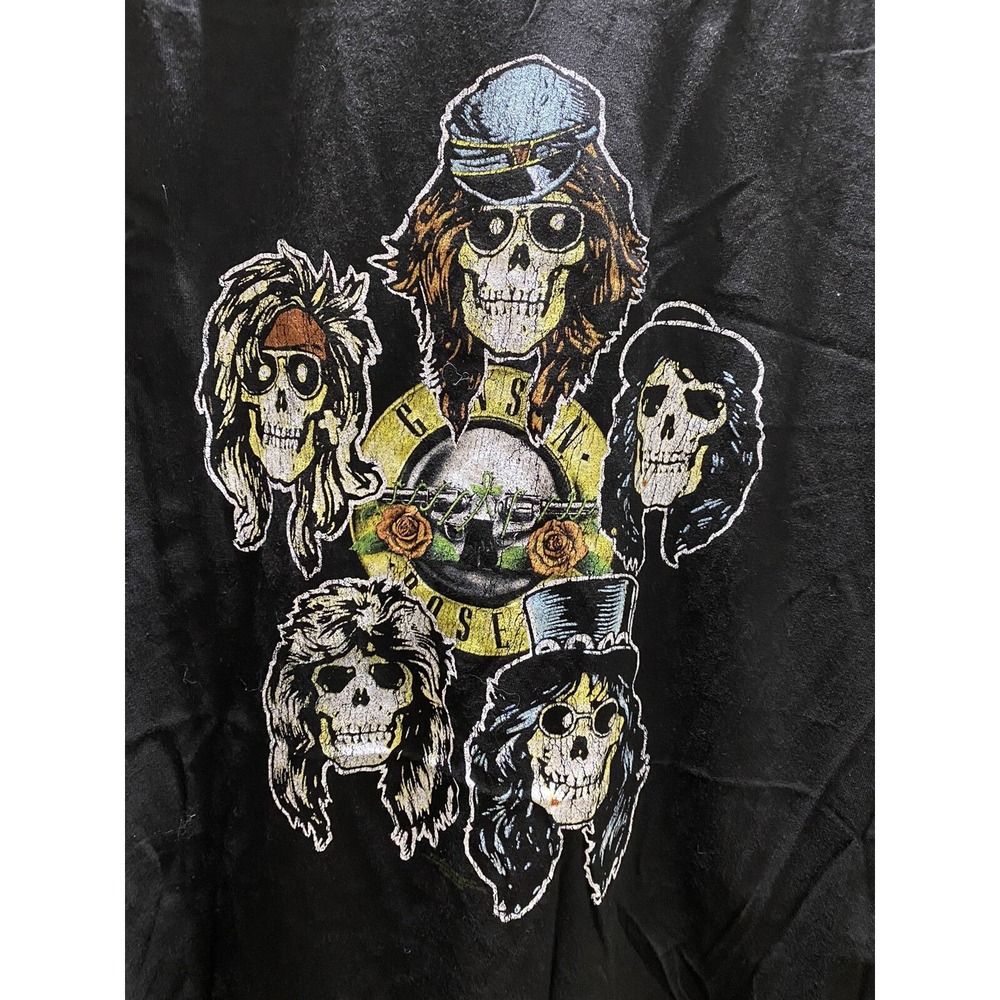 Guns N' Roses Fan Art Bravado APPETITE FOR DESTRUCTION GRAPHIC T-Shirt Sz XL New